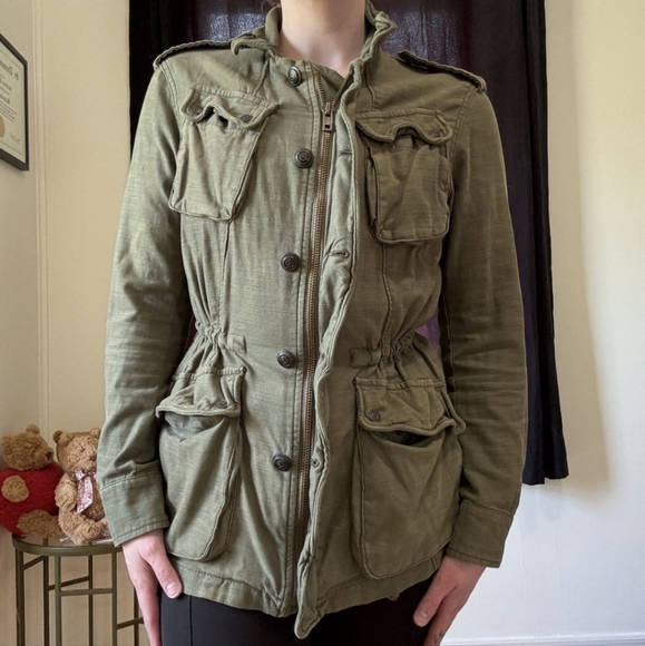 Free People Not Your Brothers Surplus Utility Jacket - Picture 3 of 13